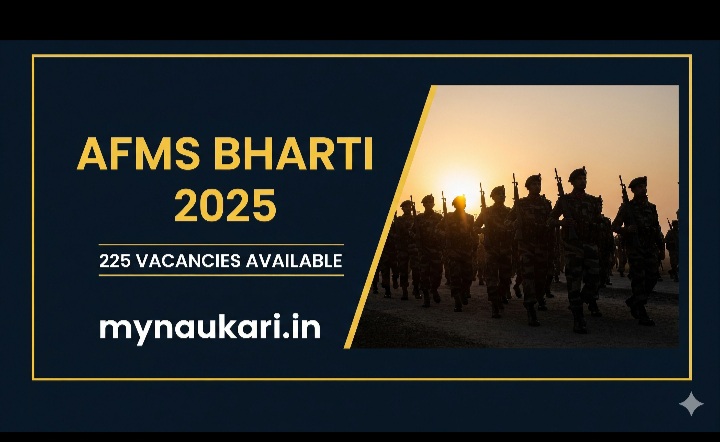 AFMS Bharti 2025